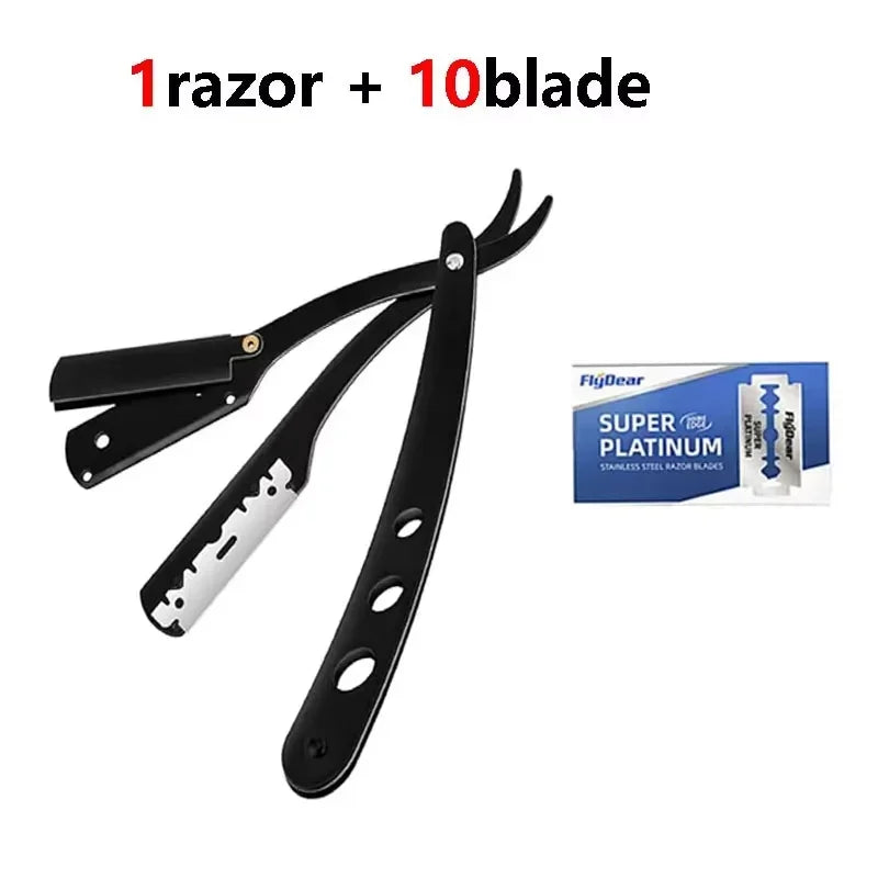 razor sharp blade barber shop razor,men's folding manual shaver, Straight shaver arm, men's shaver