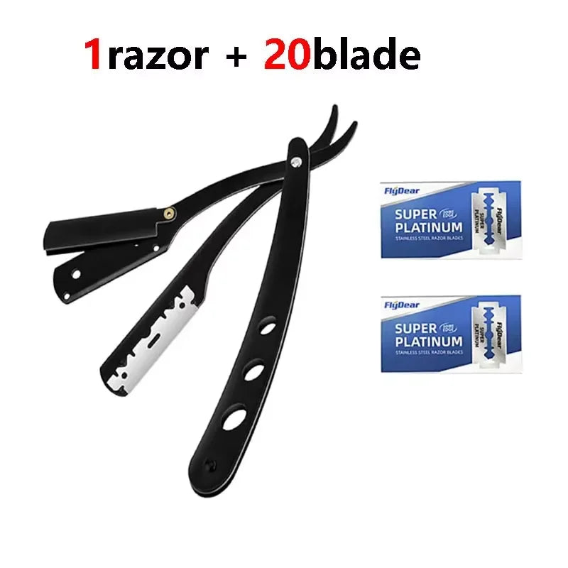 razor sharp blade barber shop razor,men's folding manual shaver, Straight shaver arm, men's shaver