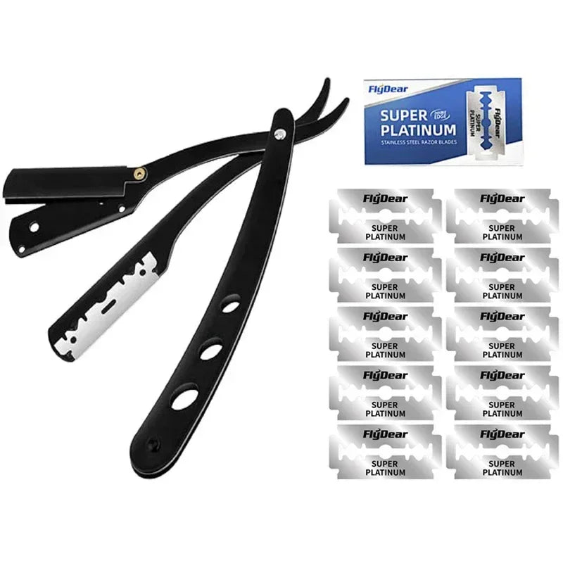 razor sharp blade barber shop razor,men's folding manual shaver, Straight shaver arm, men's shaver