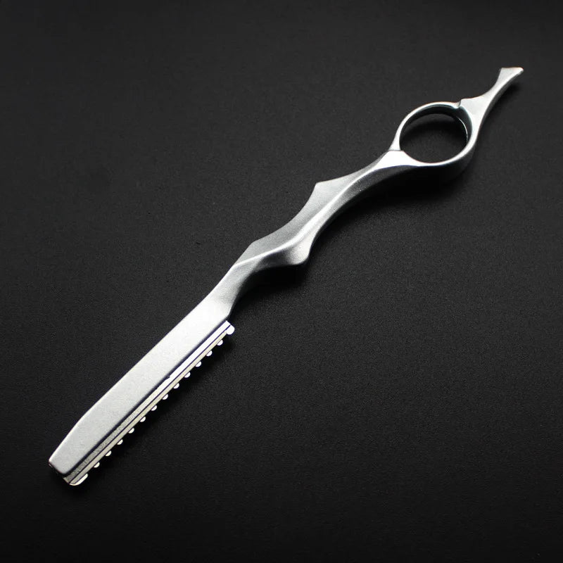 Hair Razors Shavel Cut Hair Cutting Fine Thinning Trimming Alloy Shaving Knife Barber Hairdresser Tools Salon Professional