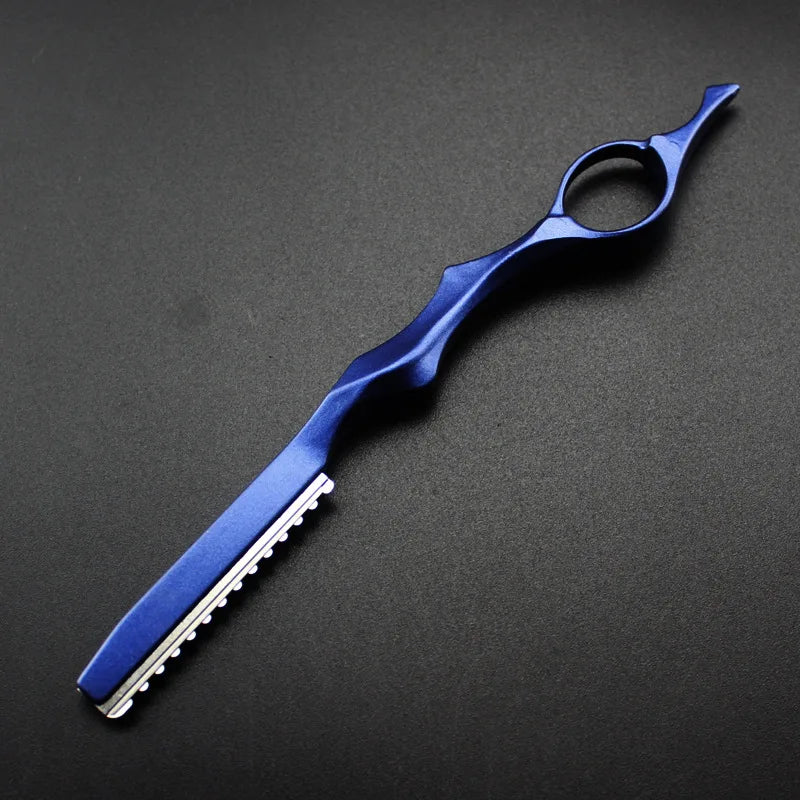 Hair Razors Shavel Cut Hair Cutting Fine Thinning Trimming Alloy Shaving Knife Barber Hairdresser Tools Salon Professional