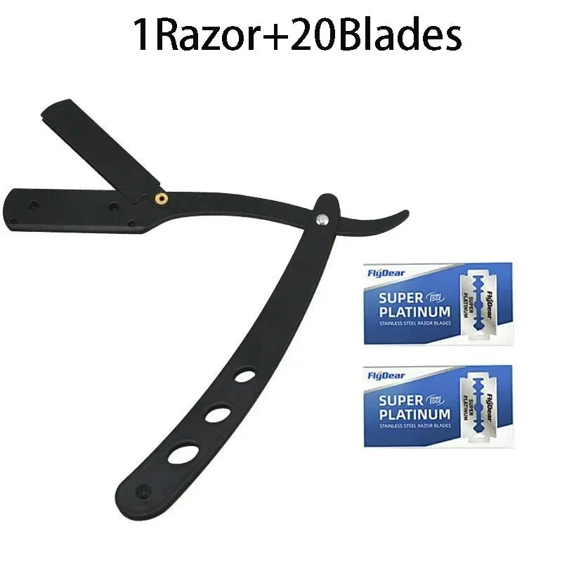 razor sharp blade barber shop razor,men's folding manual shaver, Straight shaver arm, men's shaver