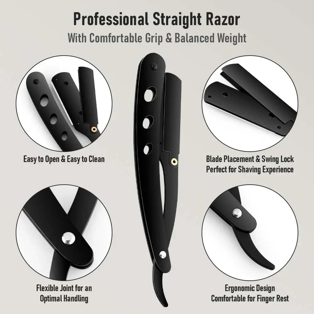 razor sharp blade barber shop razor,men's folding manual shaver, Straight shaver arm, men's shaver