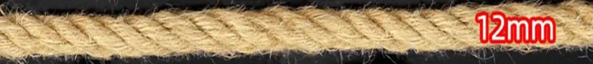 Jute Rope, 10M Sturdy And Durable, Suitable For Crafting, Cat Scratching Posts, Gardening, Farmhous