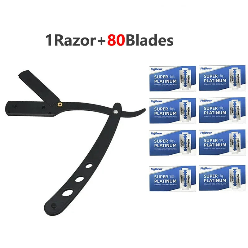razor sharp blade barber shop razor,men's folding manual shaver, Straight shaver arm, men's shaver