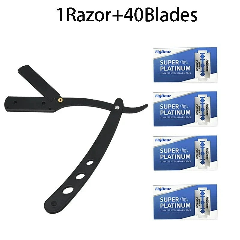 razor sharp blade barber shop razor,men's folding manual shaver, Straight shaver arm, men's shaver