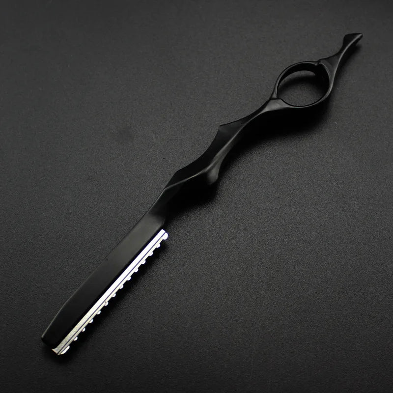 Hair Razors Shavel Cut Hair Cutting Fine Thinning Trimming Alloy Shaving Knife Barber Hairdresser Tools Salon Professional