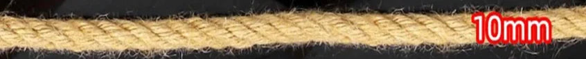 Jute Rope, 10M Sturdy And Durable, Suitable For Crafting, Cat Scratching Posts, Gardening, Farmhous