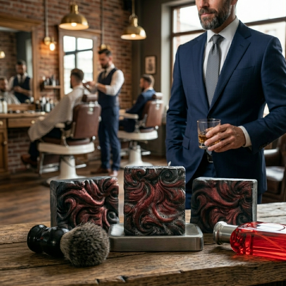 Crimson Eclipse | Polo Red Type Cologne Soap